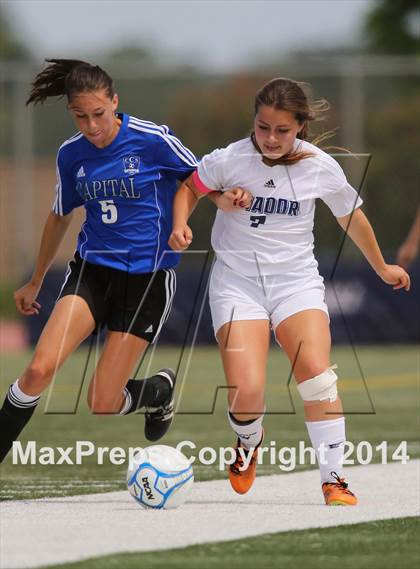 Thumbnail 3 in Amador vs. Capital Christian (CIF SJS D6 Final) photogallery.