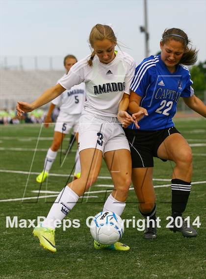 Thumbnail 2 in Amador vs. Capital Christian (CIF SJS D6 Final) photogallery.