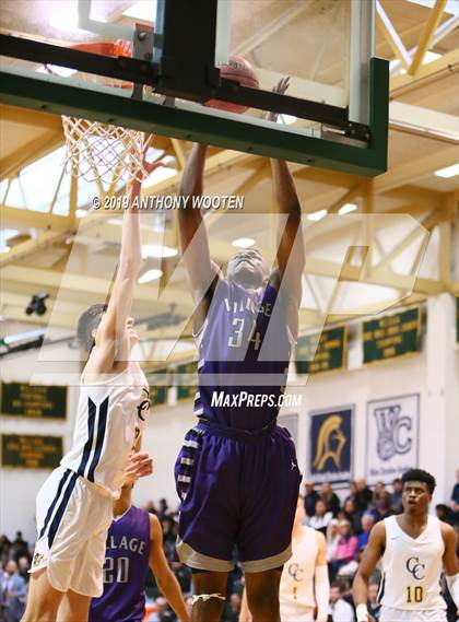 Thumbnail 2 in Carmel Christian vs Village Christian Academy (NCISAA 3A Championship) photogallery.