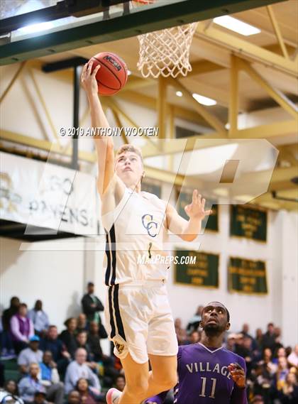 Thumbnail 1 in Carmel Christian vs Village Christian Academy (NCISAA 3A Championship) photogallery.