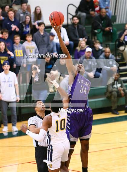 Thumbnail 2 in Carmel Christian vs Village Christian Academy (NCISAA 3A Championship) photogallery.