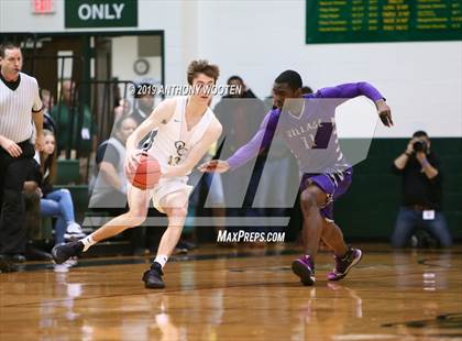 Thumbnail 2 in Carmel Christian vs Village Christian Academy (NCISAA 3A Championship) photogallery.
