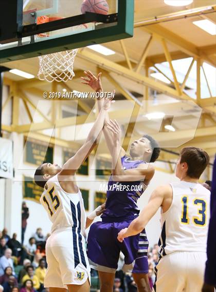 Thumbnail 1 in Carmel Christian vs Village Christian Academy (NCISAA 3A Championship) photogallery.