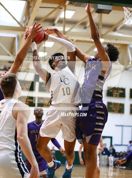 Thumbnail 2 in Carmel Christian vs Village Christian Academy (NCISAA 3A Championship) photogallery.