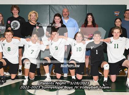 Thumbnail 2 in Sunnyslope vs. Camelback (Parents Night) JV photogallery.