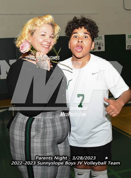 Thumbnail 3 in Sunnyslope vs. Camelback (Parents Night) JV photogallery.