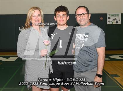 Thumbnail 2 in Sunnyslope vs. Camelback (Parents Night) JV photogallery.