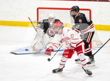 Thumbnail 2 in Reading Memorial vs. Hingham (Ed Burns Tournament) photogallery.