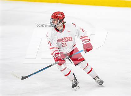 Thumbnail 3 in Reading Memorial vs. Hingham (Ed Burns Tournament) photogallery.