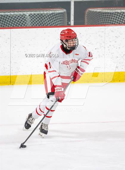 Thumbnail 2 in Reading Memorial vs. Hingham (Ed Burns Tournament) photogallery.