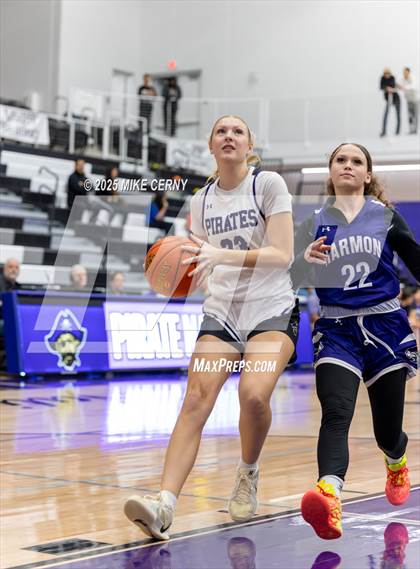 Thumbnail 2 in Harmon @ Piper (KSHSAA 5A Girls Sub-State #2 Semifinals) photogallery.
