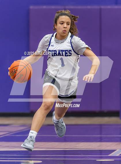 Thumbnail 2 in Harmon @ Piper (KSHSAA 5A Girls Sub-State #2 Semifinals) photogallery.