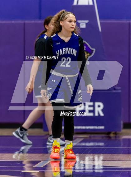 Thumbnail 1 in Harmon @ Piper (KSHSAA 5A Girls Sub-State #2 Semifinals) photogallery.