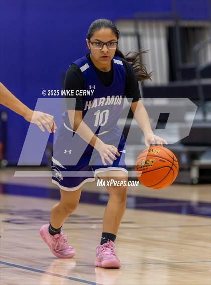 Thumbnail 3 in Harmon @ Piper (KSHSAA 5A Girls Sub-State #2 Semifinals) photogallery.