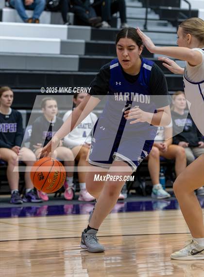 Thumbnail 2 in Harmon @ Piper (KSHSAA 5A Girls Sub-State #2 Semifinals) photogallery.