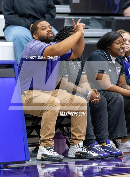 Thumbnail 2 in Harmon @ Piper (KSHSAA 5A Girls Sub-State #2 Semifinals) photogallery.