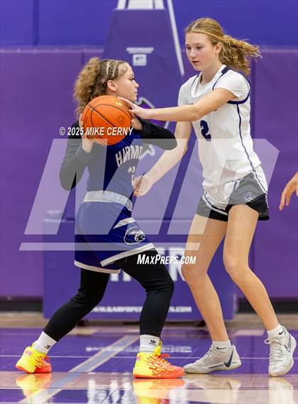 Thumbnail 1 in Harmon @ Piper (KSHSAA 5A Girls Sub-State #2 Semifinals) photogallery.