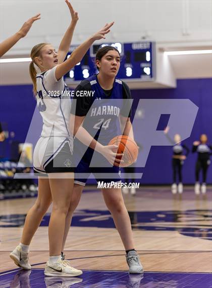 Thumbnail 3 in Harmon @ Piper (KSHSAA 5A Girls Sub-State #2 Semifinals) photogallery.