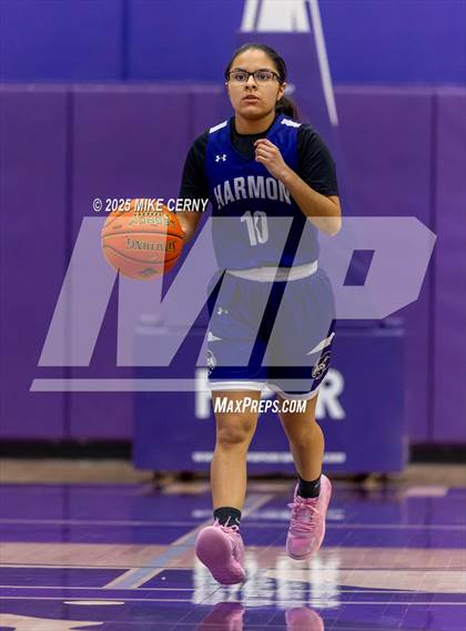 Thumbnail 3 in Harmon @ Piper (KSHSAA 5A Girls Sub-State #2 Semifinals) photogallery.