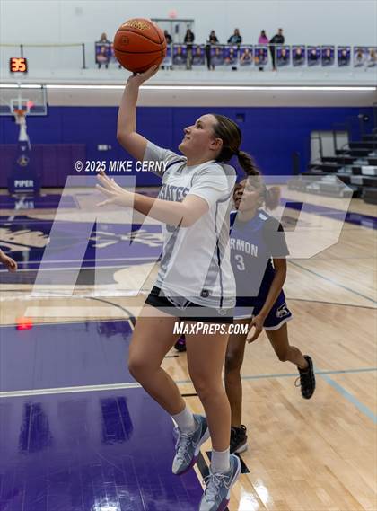 Thumbnail 1 in Harmon @ Piper (KSHSAA 5A Girls Sub-State #2 Semifinals) photogallery.