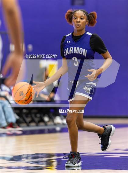 Thumbnail 3 in Harmon @ Piper (KSHSAA 5A Girls Sub-State #2 Semifinals) photogallery.