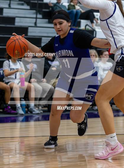 Thumbnail 2 in Harmon @ Piper (KSHSAA 5A Girls Sub-State #2 Semifinals) photogallery.