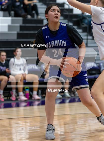 Thumbnail 1 in Harmon @ Piper (KSHSAA 5A Girls Sub-State #2 Semifinals) photogallery.
