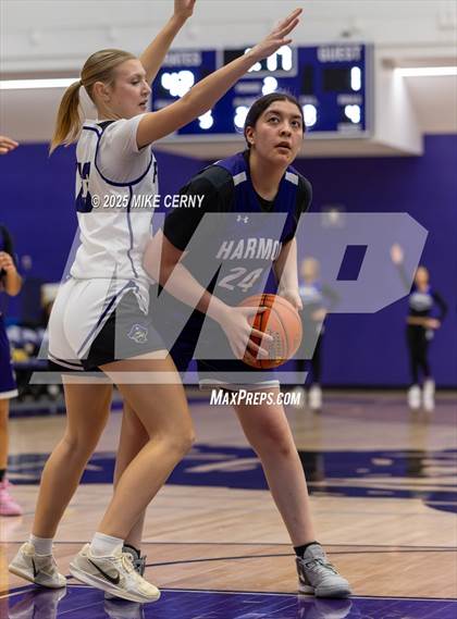 Thumbnail 1 in Harmon @ Piper (KSHSAA 5A Girls Sub-State #2 Semifinals) photogallery.