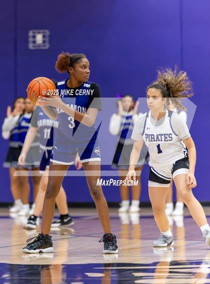Thumbnail 1 in Harmon @ Piper (KSHSAA 5A Girls Sub-State #2 Semifinals) photogallery.
