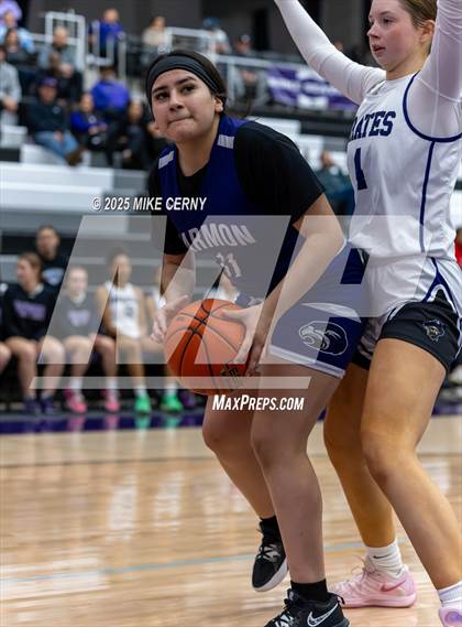 Thumbnail 1 in Harmon @ Piper (KSHSAA 5A Girls Sub-State #2 Semifinals) photogallery.