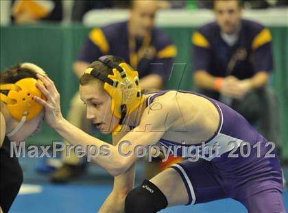 Thumbnail 2 in 2012 NYSPHSAA Boys Wrestling Championships (D2 - Semifinals) photogallery.