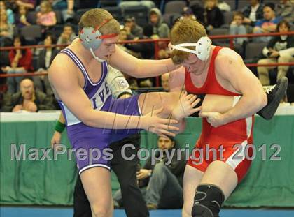 Thumbnail 2 in 2012 NYSPHSAA Boys Wrestling Championships (D2 - Semifinals) photogallery.