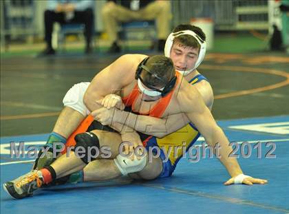 Thumbnail 1 in 2012 NYSPHSAA Boys Wrestling Championships (D2 - Semifinals) photogallery.
