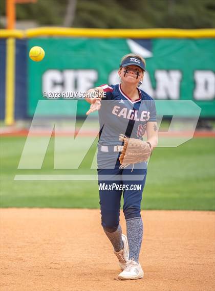 Thumbnail 3 in Tri-City Christian @ Escondido Charter (CIF SDS Division 4 Finals) photogallery.