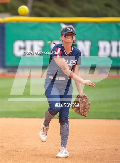 Thumbnail 2 in Tri-City Christian @ Escondido Charter (CIF SDS Division 4 Finals) photogallery.