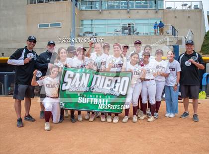 Thumbnail 1 in Tri-City Christian @ Escondido Charter (CIF SDS Division 4 Finals) photogallery.