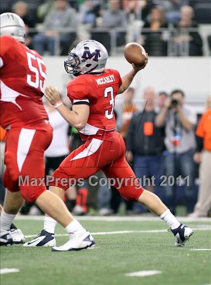 Thumbnail 2 in Manvel vs. Aledo (UIL 4A Division 2 Final) photogallery.