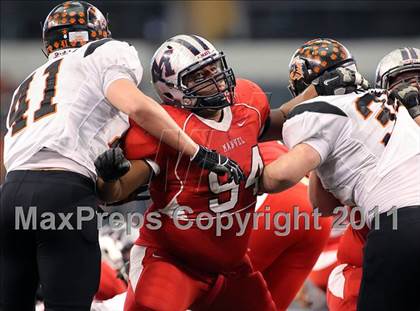 Thumbnail 3 in Manvel vs. Aledo (UIL 4A Division 2 Final) photogallery.