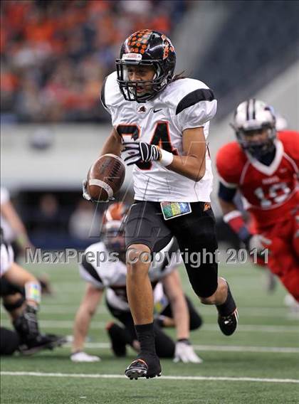 Thumbnail 3 in Manvel vs. Aledo (UIL 4A Division 2 Final) photogallery.