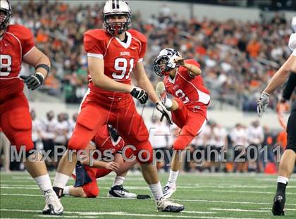 Thumbnail 3 in Manvel vs. Aledo (UIL 4A Division 2 Final) photogallery.