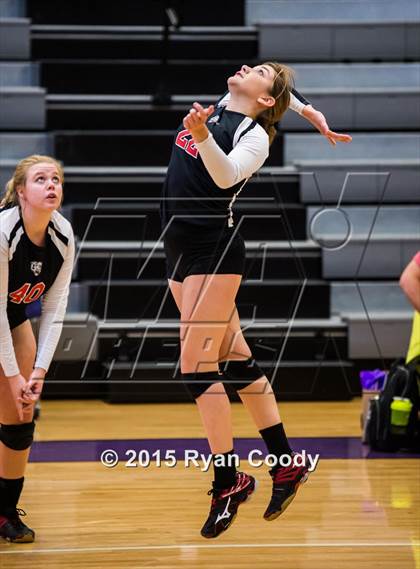 Thumbnail 3 in Nettleton vs Northside (Fayetteville Volleyball Challenge) photogallery.