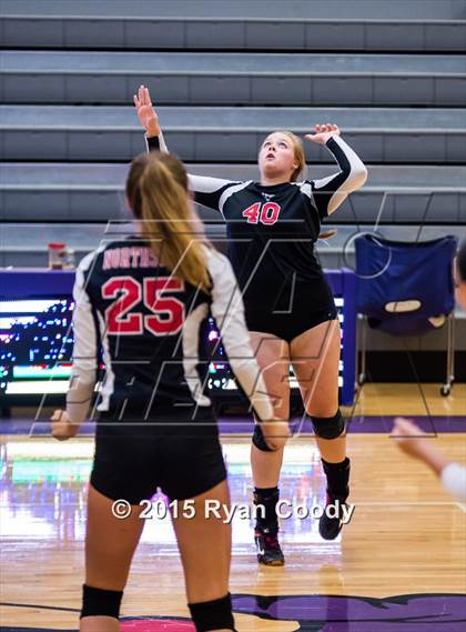 Thumbnail 1 in Nettleton vs Northside (Fayetteville Volleyball Challenge) photogallery.