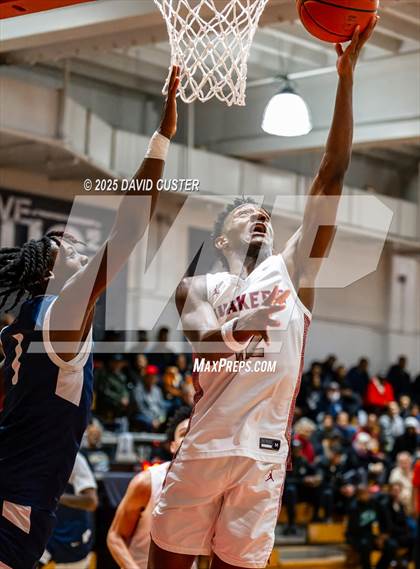 Thumbnail 3 in Sidwell Friends vs. Clinton Grace Christian (Capital Hoops Mayhem on Military) photogallery.