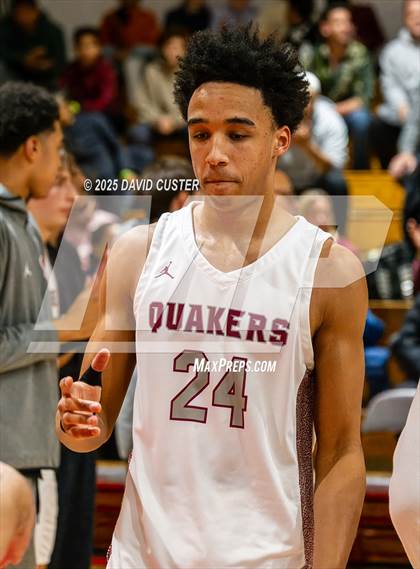 Thumbnail 1 in Sidwell Friends vs. Clinton Grace Christian (Capital Hoops Mayhem on Military) photogallery.