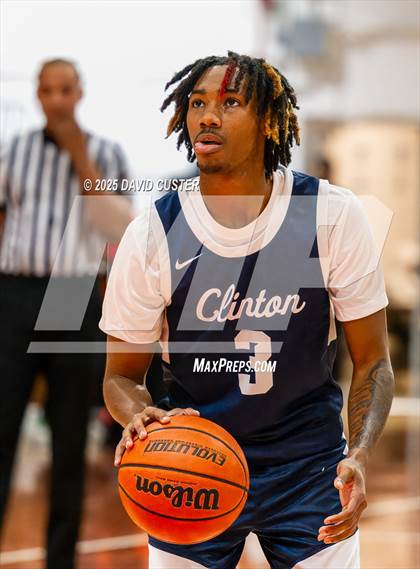 Thumbnail 2 in Sidwell Friends vs. Clinton Grace Christian (Capital Hoops Mayhem on Military) photogallery.