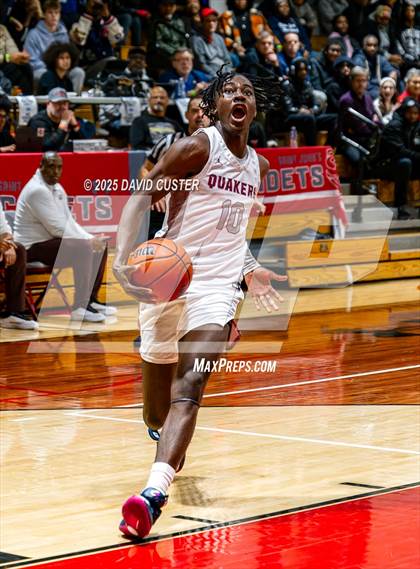 Thumbnail 3 in Sidwell Friends vs. Clinton Grace Christian (Capital Hoops Mayhem on Military) photogallery.