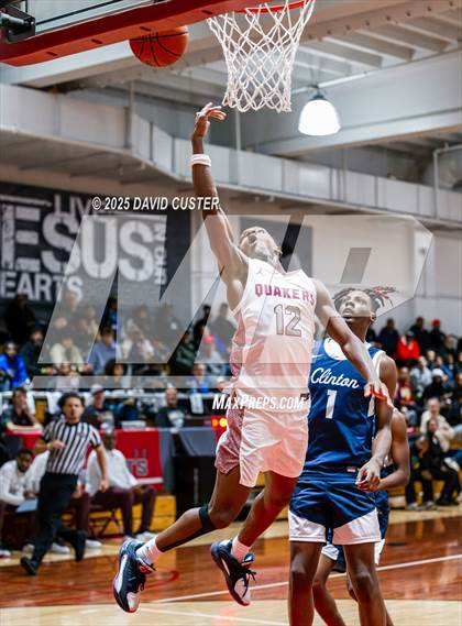 Thumbnail 3 in Sidwell Friends vs. Clinton Grace Christian (Capital Hoops Mayhem on Military) photogallery.