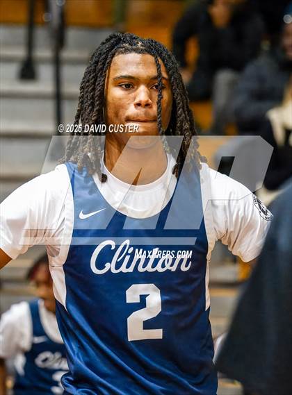 Thumbnail 2 in Sidwell Friends vs. Clinton Grace Christian (Capital Hoops Mayhem on Military) photogallery.