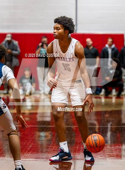 Thumbnail 1 in Sidwell Friends vs. Clinton Grace Christian (Capital Hoops Mayhem on Military) photogallery.