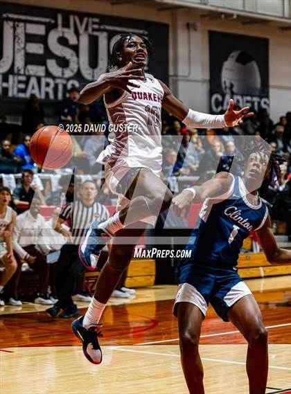 Thumbnail 2 in Sidwell Friends vs. Clinton Grace Christian (Capital Hoops Mayhem on Military) photogallery.